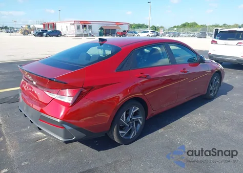 2025 Hyundai Elantra Sel Sport from USA, damaged, VIN KMHLM4DG6SU897932